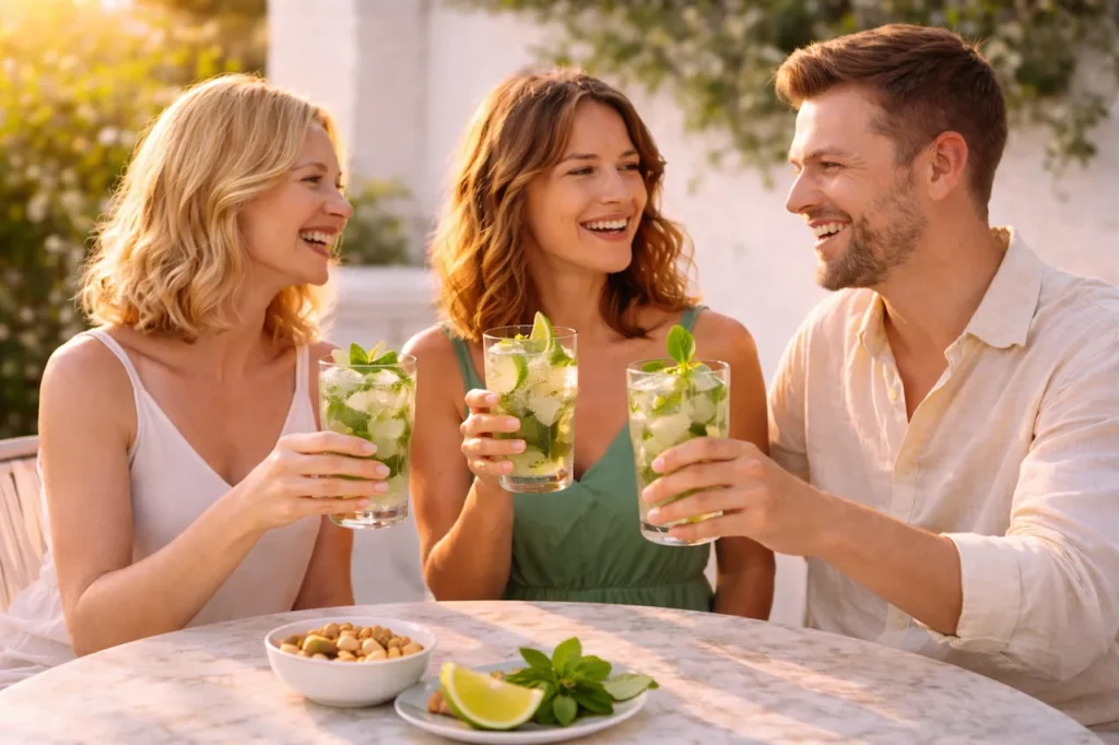 nealkoholicke mojito recept party